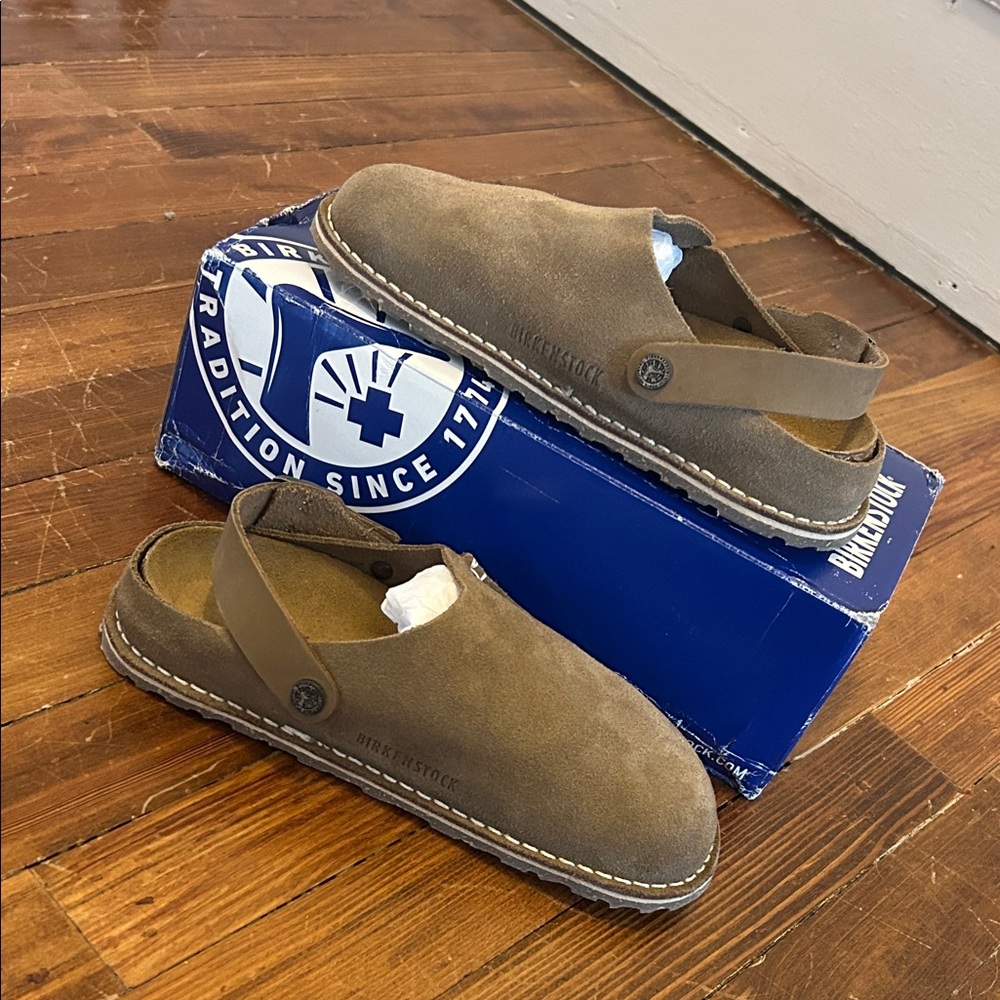 Brown Birkenstock Lutry New!
